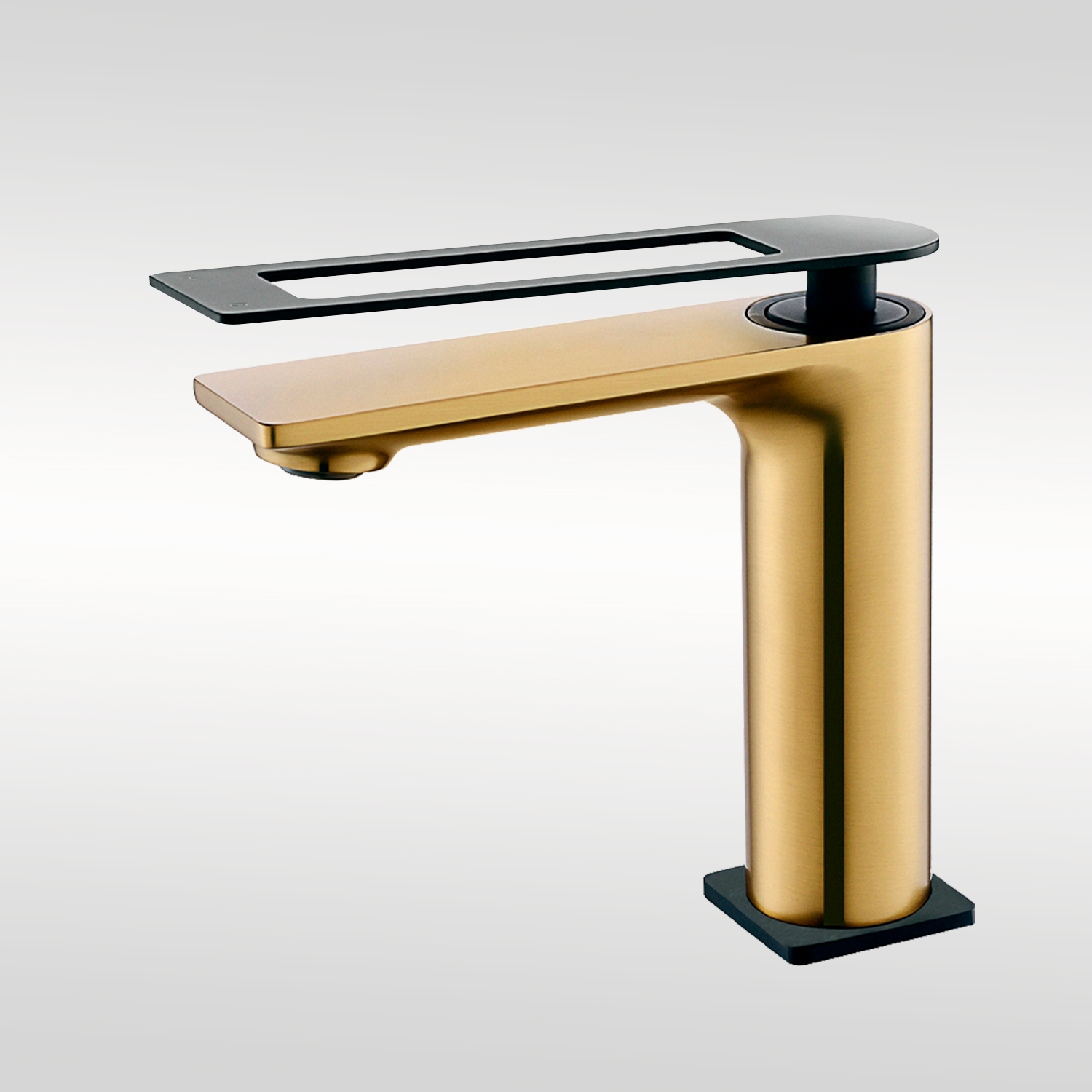 Fontana Coulaines Brushed Gold Finish Deck Mounted Basin Faucet